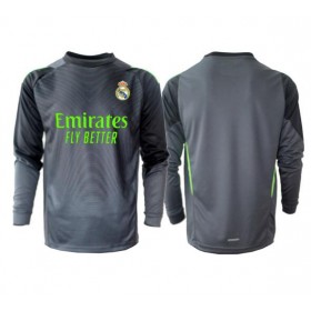 Pánské fotbalový oblečení Real Madrid Brankář Tretí košile 2025-26 Dlouhým Rukávem